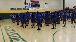 Highlands Middle School Band 2024 Marching In [upl. by Glaser]