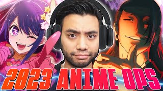 Ranking The BEST Anime Openings of 2023 [upl. by Mcnalley]