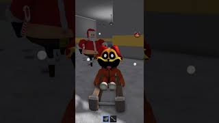 BARRYS PRISON RUN CHRISTMAS EDITION SHORT GAMEPLAY WITH WOODEN SLED ROBLOX [upl. by Nattie187]