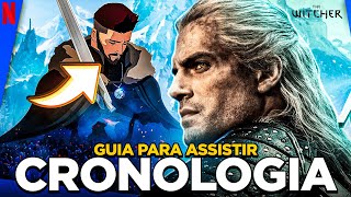 A CRONOLOGIA DE quotTHE WITCHERquot DA NETFLIX [upl. by Meeka]