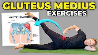 4 Strengthening Exercises for Gluteus Medius [upl. by Assirk4]