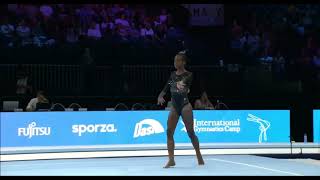 Florida Gymnastics Anya Pilgrim  World Championships FX Oct 2 2023 [upl. by Krys]