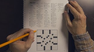 Crossword Puzzle Solving  ASMR [upl. by Asquith]