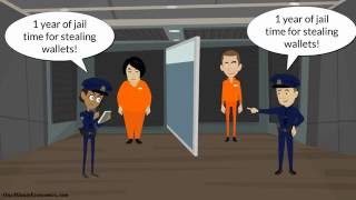 The Prisoners Dilemma Explained in One Minute [upl. by Emiaj]