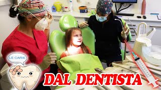 VLOG ERIKA VA DAL DENTISTA PER LA PRIMA VOLTA 🦷😱 [upl. by Ailes571]