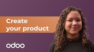 Create your product  Odoo eCommerce [upl. by Airdnax40]