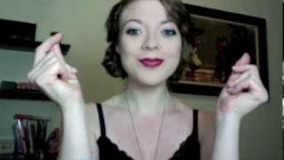 EASY 1920s FlapperGatsby Tutorial  Makeup [upl. by Enomaj963]