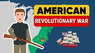 American Revolutionary War  Timelines and Maps  Animated US History [upl. by Ryan]