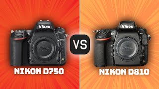 Nikon D750 vs Nikon D810 Which Camera Is Better With Ratings amp Sample Footage [upl. by Orten971]