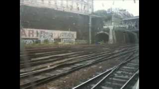 Gare Paris St Lazare à Asnières direct 6mn rame RIB Transilien départ voie 26wmv [upl. by Murrell]