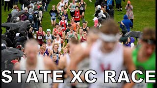 2024 UHSAA State Championship Cross Country Race  Sugar House Park SLC UT [upl. by Maggie]