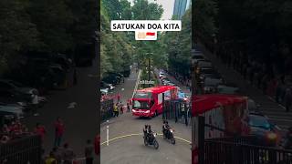 🔴 DETIKDETIK KEDATANGAN BUS TIMNAS INDONESIA KE GBK [upl. by Yrrol261]