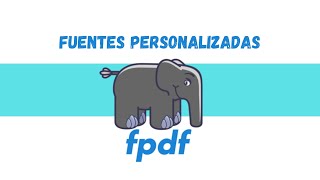 Agregar fuentes personalizadas a FPDF Font [upl. by Stan925]