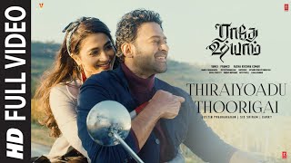 Full Video Thiraiyoadu Thoorigai Song  Radhe Shyam  PrabhasPooja H  Justin Prabhakaran  Karky [upl. by Zakarias]