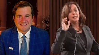 Alex Stein mocks Kamala Harris over bizarre rant [upl. by Etyam]