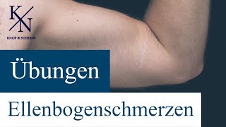 Hilfe bei Ellenbogenschmerzen 💪  3 einfache Übungen für Zuhause [upl. by Ettennaj]