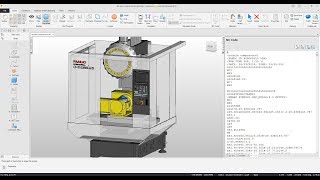 FeatureCAM  Fanuc Robodrill  αD21MiB5  Vertical Machining Centre [upl. by Desimone]