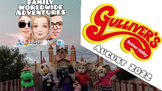 Gullivers Valley Theme park Vlog August 2022 Rotherham [upl. by Hana]