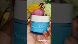 Neutrogena Hydro Boost Water Gel Moisturizer✨💧Hyaluronic Acid moisturizer for oilyskin shorts ksa [upl. by Neraa]