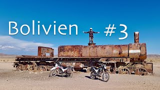 Uyunis legendärer Zugfriedhof und mehr  Bolivien 2023 3 Motorrad Abenteuer Südamerika [upl. by Grete457]