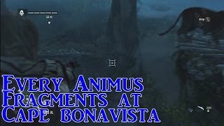 Every Animus Fragments at Cape Bonavista 44 AC4 Collectibles [upl. by Janek]