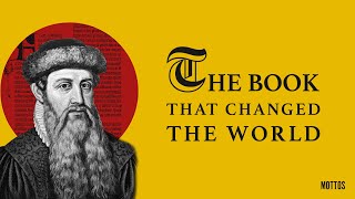 The Book that Changed The World  Johannes Gutenberg  Mottostv [upl. by Rudolf767]