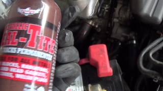 Coolant leakCrack in block Leak fix Metallic seal tite VZ SS L76 v8 [upl. by Kendall]