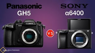 Panasonic GH5 vs Sony a6400 Camera Specs Comparison [upl. by Fredenburg]