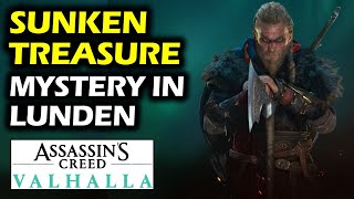 Sunken Treasure Lunden Mystery  Fish For Necklace  Assassins Creed Valhalla [upl. by Mayrim]