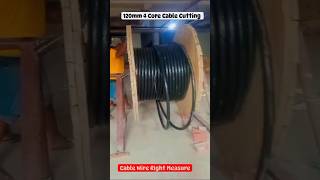 How to Make 4 Core Almunium Cable ▶️😀  4 core cable connection viral [upl. by Simaj]