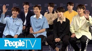 Full Interview BTS On What They Love About Themselves Each Other Dream Artist Collabs  PeopleTV [upl. by Pardoes]