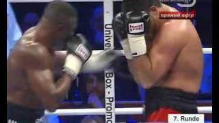 Manuel Charr vs Gbenga Oloukun KO 7te Runde [upl. by Hecklau]