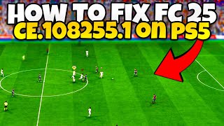 How To Fix FC 25 Error CE1082551 on PS5 l EA Sports FC 25 Error Code CE1082551 on PS5 Fix [upl. by Particia]