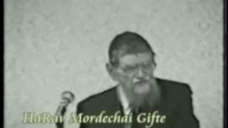 Rabbi Mordechai Gifter Rosh Yeshivas Telz [upl. by Larrej930]