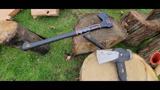 This Easy Split Splitter Makes Splitting Firewood Less Of A Chore [upl. by Mulligan]