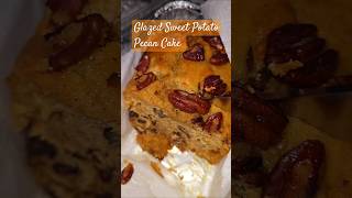 Glazed Sweet Potato Pecan Cake can be made 2 ways I will link the full video here sweetpotato [upl. by Barn]