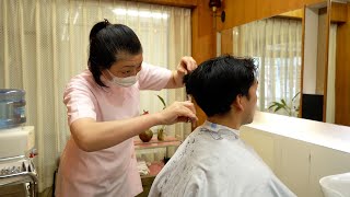 💈🇯🇵【写真集発売記念】茗荷谷の名店「森理容室」を再訪しました。 床屋 ヘアカット シェービング 髭剃り マッサージ 理髪店 [upl. by Llenrep210]