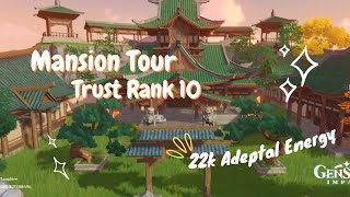 Trust Rank 10 Serenitea Pot Mansion Tour w companions [upl. by Wills335]