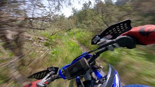 2023 YZ250 RAW POV Trail Riding  Enduro  Pure 2 Stroke [upl. by Laughlin]