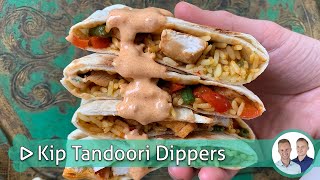 Kip Tandoori Dippers  Koken amp bakken met SterkInDeKeuken [upl. by Neltiac]