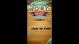 Word Collect Level 1341 1342 1343 1344 1345 1346 1347 1348 1349 1350 [upl. by Yztim]