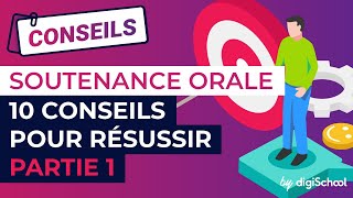 Soutenance orale  dix conseils pour réussir partie 1 [upl. by Liw633]