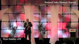 Humorous Sales Motivation Keynote Speaker Victor Antonio on Selling amp Selling the Loss [upl. by Labotsirc]