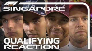 2018 Singapore Grand Prix Qualifying Reaction [upl. by Aseel634]