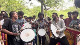 Mad boys pad band at Faluknuma Kali mandir Bonalu 2024 prop Sam use 🎧 do like share subscribe [upl. by Plossl]