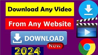 How to Download Any Video from Any Website on PC Free and Easy [upl. by Yram]