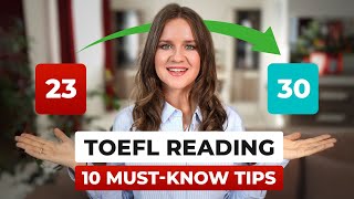 How to score 3030 on the TOEFL Reading 10 Crucial Tips [upl. by Joceline]