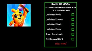 Dice Dreams 178220186 Mod Menu latest version [upl. by Mahla]