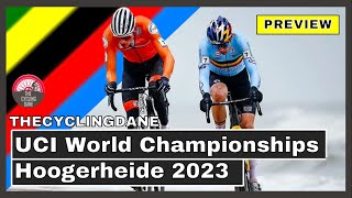 Mathieu van der Poel vs Wout van Aert  UCI World Championships Cyclocross Hoogerheide 2023 PREVIEW [upl. by Gut497]