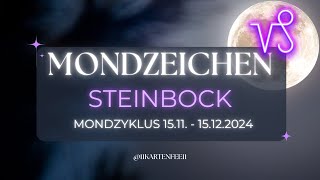 ♑️STEINBOCK🌕MONDZEICHEN🌕Zeig dich Erfolg ist auf dem Weg151115122024 [upl. by Moshe]